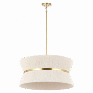 SnapWing Chandelier Brass