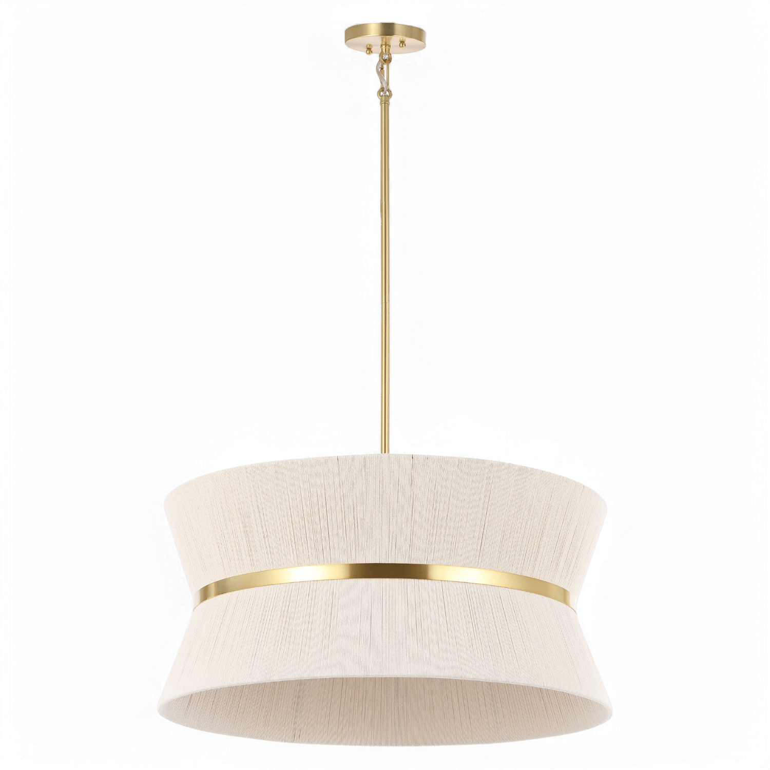 SnapWing Chandelier Brass