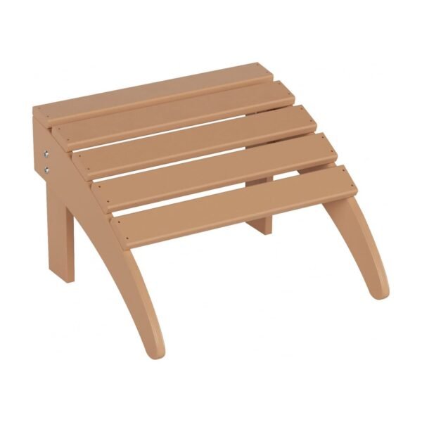 Outdoor Adirondack Chair & Ottoman Set – Teak